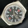 VINTAGE RICOH R31 AUTOMATIC JAPAN MENS BLACK COLOR DIAL WATCH a707905-1