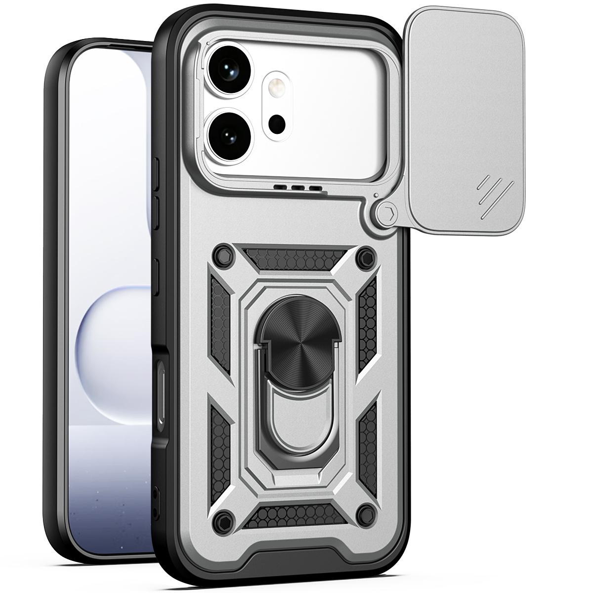 

For Honor 600 Case Honor 600 Pro Cover Honor 600 Pro case Magnetic Ring Holder Armor Phone Case Slide Camera Protect Back Cover Honor 600