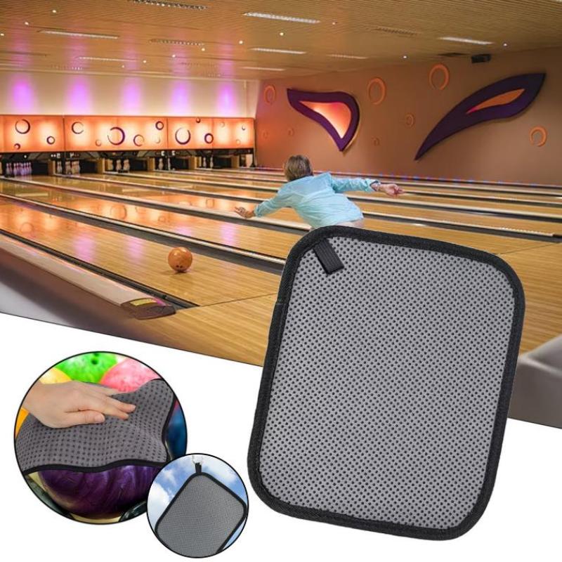 Bowling Ball Towel With Super Absorbent Surface And Non Slip Grip Perfect For Bowling Alley Practice And Competitive Play