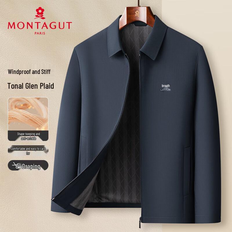 

MONTAGUT Men s Spring/Autumn Business Casual Jacket XL