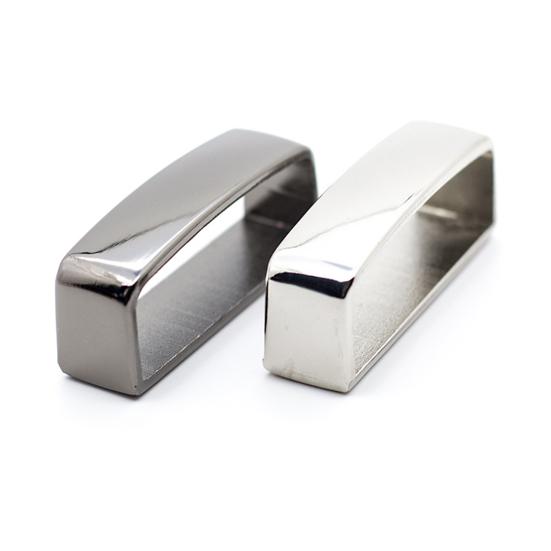 35/40 mm Metall-Gürtelhalter, D-Form, Gürtelriemen, Ringschnalle, Kunstleder, Handwerk, Taschenriemen, Gürtel-Ersatzschnalle