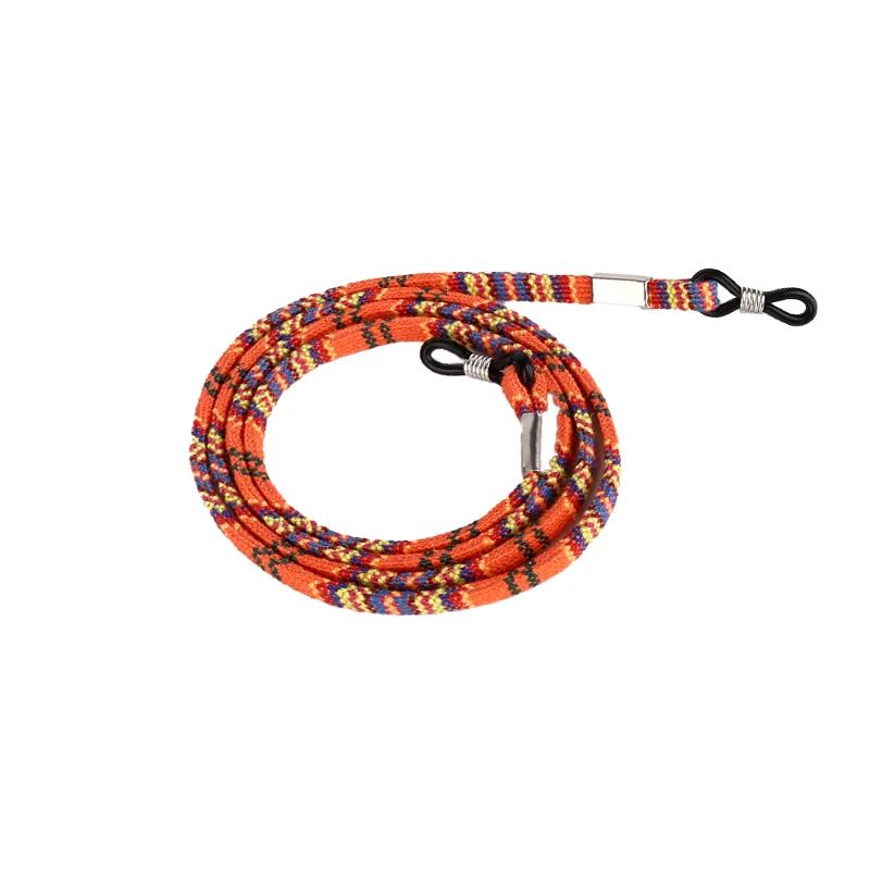 6pcs Bohemia Glasses Cord Lanyards Stretchy Eyeglasses String Skin Friendly Spectacles Rope Chains Elastic Eyewear Accessories