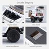 1:32 Extended Alloy Police Car Model Toy Doors Opened Off-road Vehicles Metal Body Rubber Tires Models for Adult's Puzzle Toys