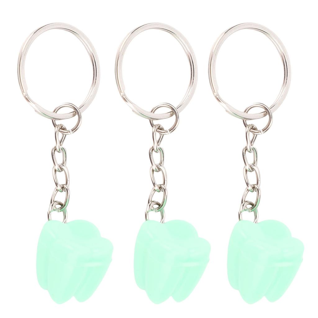20pcs Baby Teeth Box Keychain Tooth Case Portable Milk Teeth Holder for Kids