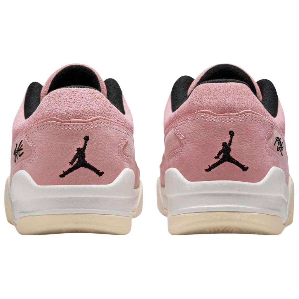 New JORDAN Flight Court Rust Pink Sail Muslin Black HF3255-601