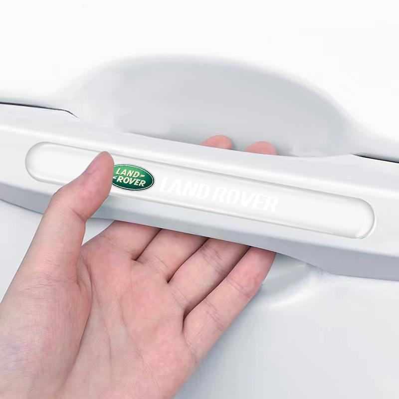4 Stück Transparenter Autotür-Antikollisionsschutz Stoßstangenleiste Aufkleber für Land Rover Range Rover Defender Freelander Discovery 1 2 3 Rover L322 L405
