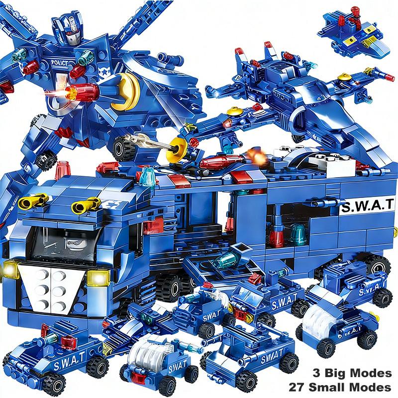 Urban area High-Quality Building High-Quality Blocks High-Quality Swat High-Quality Command Transport vehicle High-Quality Building High-Quality