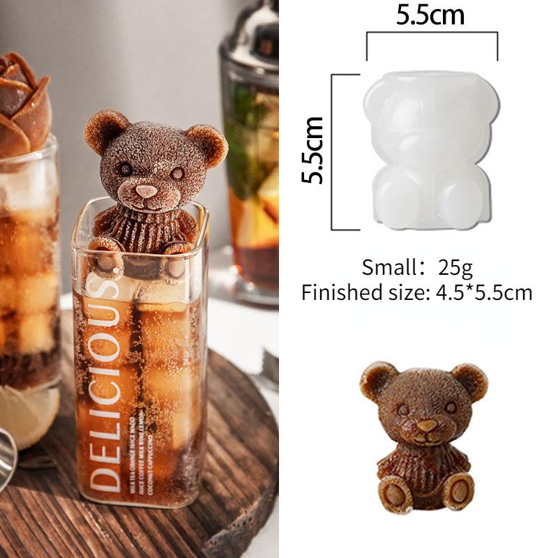 Ice Bucket Cup Silicone Mold Portable Cylinder Ice Cube Making Mould Quickly Freeze Ice Cubes Trays Ice Cream Maker Gadget