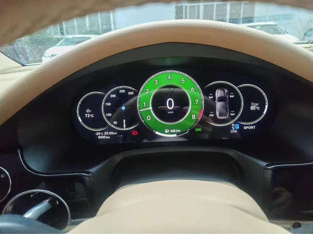 Porsche Panamera Digital Instrument Cluster, Exclusively for Cross-Border Use