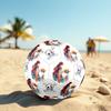 1pc One Piece Football Soccer Ball Size 5 Indoor Soccer Ball Fashion Colorful  Backyard Game -Great For Sports Fans Gift HE16