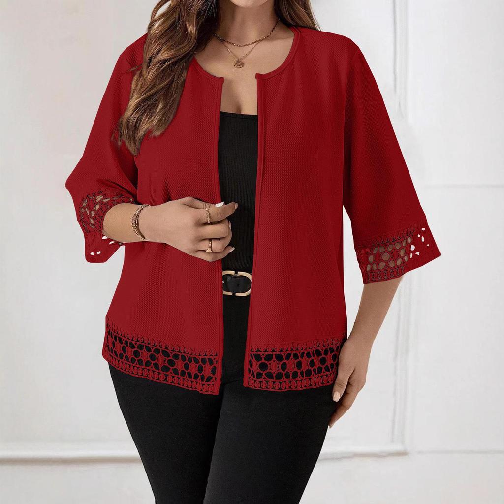 2025 Summer Women's Lightweight Pleated Sun Protection Cardigan - Versatile Loose Fit