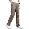 Versatile Men's Casual Cargo Pants, Multi-pocket Straight-leg Pants, Durable Pants for Outdoor Activities & Daily Styling