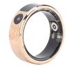 Touch Color Screen Smart Ring Gold Step Counting Smart Sleep Ring with APP Multiple Sports Modes for