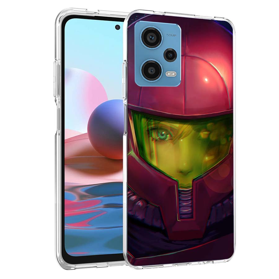 

Game M-METROID Phone Case For Redmi Note 13 12 14 15 Pro Plus 13R 11 11T 11E 11S 10 Pro 10S 9 9S Cover Cell Clear TPU Capa Cases Redmi Note 14 5G