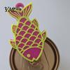 Nail Protection Can Opener 3D Printed Fish & Saver, Cute Fish-Shaped Tab Novelty Kitchen Gadget with Keychain, Portable Bottle for Soda Cans,