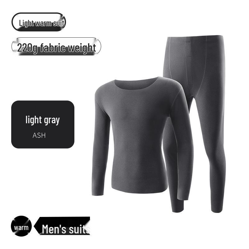 "7A Antibacterial Women's & Men's Light Warm Seamless Thermal Underwear - Slim Fit Autumn Clothes & Pants"