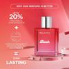 BELLAVITA Blush EDP 100ml | Long Lasting Perfume for Woman | Red Fruits, Moss, Vanilla and Sandalwood |Perfume for Women