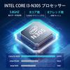 Intel N305 Mini Up To Windows WiFi Triple Power Fast Heat Quiet Compact Computer PC, 3.8GHz, 11, 16GB+512GB RAM, 6/BT5.2, 2.5G LAN, 4K@60Hz, Display,