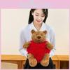 Teddy Heart Loving Bear Plush Toy Animal Stuffed Doll Kids Decorations Gift
