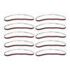 10pcs 3/8 X 21 Inch Sanding Belt 533 X 9mm Abrasive Band Strap Sandpaper Belt  For Belt Sander
