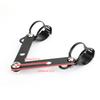 41mm-51mm Fork Black Headlight Mount Bracket Motorcycle Head Lamp Holder Adapter