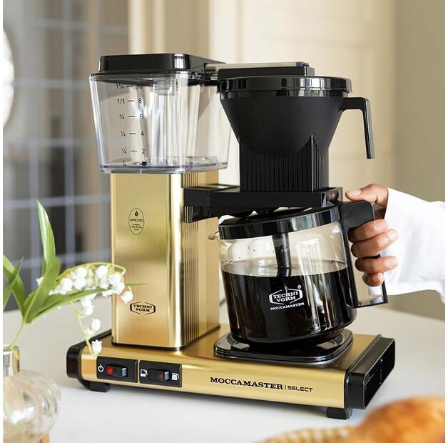 Кофеварка Technivorm Moccamaster KBG Select матовая латунь (53972)