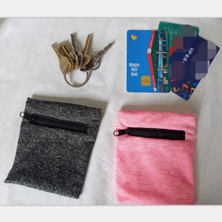 Breathable Sports Wrist Pouch for Coins & Keys