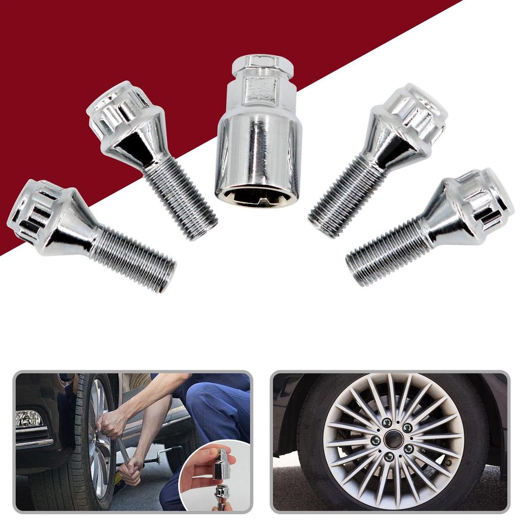 Lightweight Wheel Lug Bolts Locking Nuts Ensuring Optimally Vehicle Handling And Safety Suitable For Extended Durability