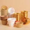 Golden High-Temperature Muffin Paper Cups
