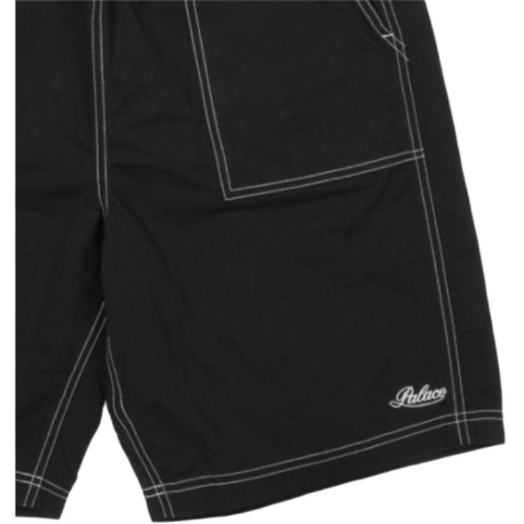Palace Rinsed Short Black Unisex Bottoms P28ST043