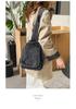 Retro vybledlý džínový multifunkční batoh - Velkokapacitní crossbody a taška přes rameno