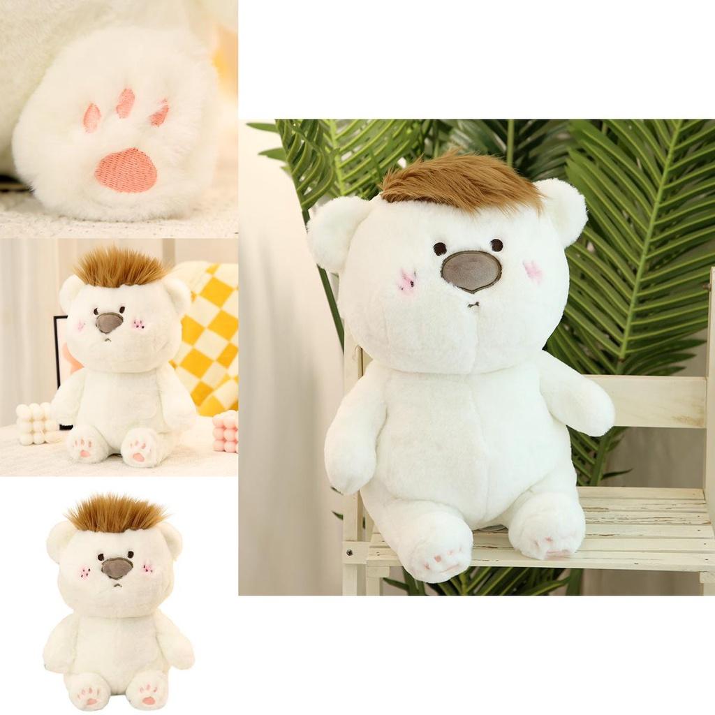 Little Cucu Cute Teddy Bear Plush Toy With Unique Design Perfect For Gift And Pillow 2kg Weight