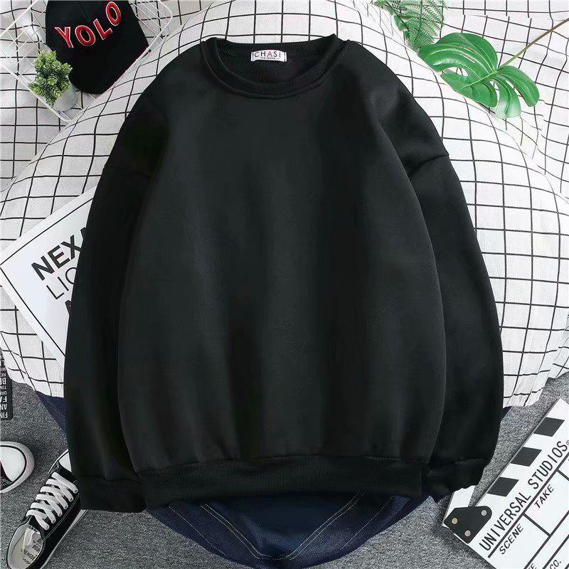 Podzimní chlapecká mikina s potiskem v hongkongském stylu: Volný, Trendy, Korejským stylem inspirovaný dlouhý rukáv.