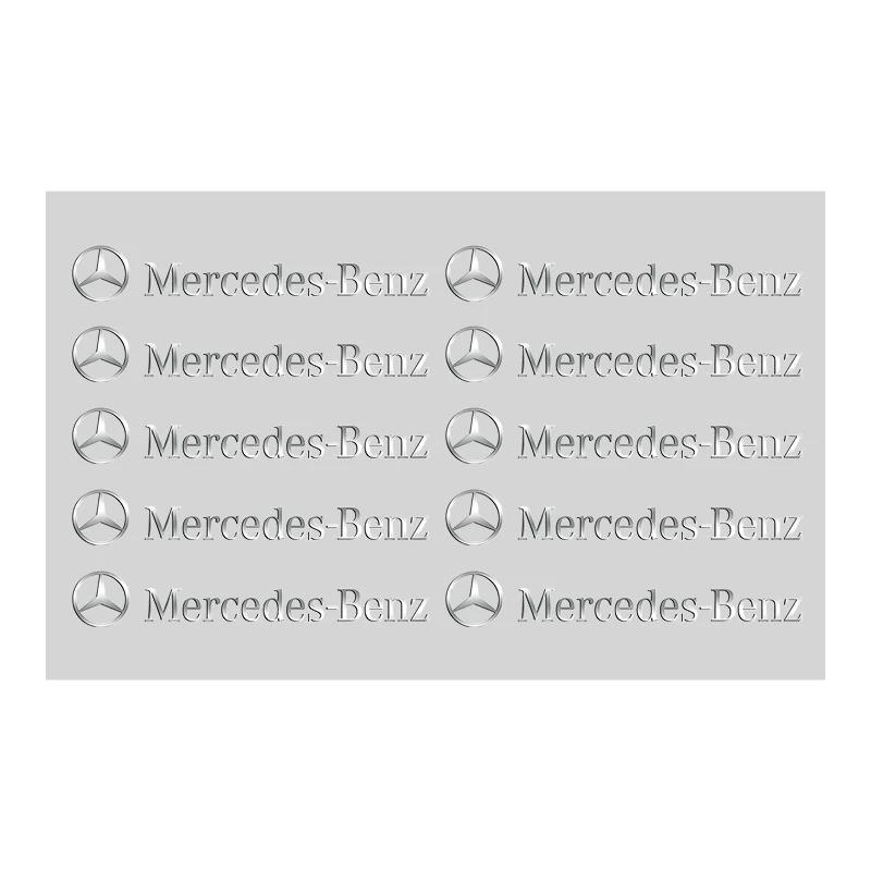 

GLC GLB 3D Metal Emblem Sticker Car Interior Decoration Styling Decals For Mercedes Benz AMG class W205 W203 GLC GLK W206 W220