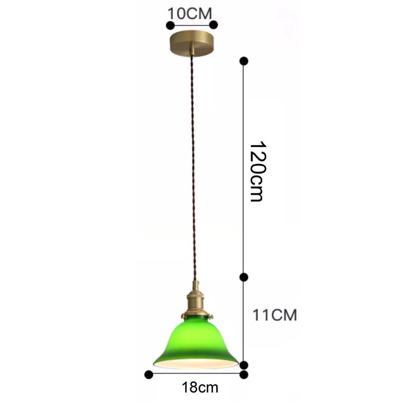 

Скляний підвісний світильник у вінтажному індустріальному стилі для лофт-бару Ресторан-бар Столик магазину одягу Ретро-світильник Warm White