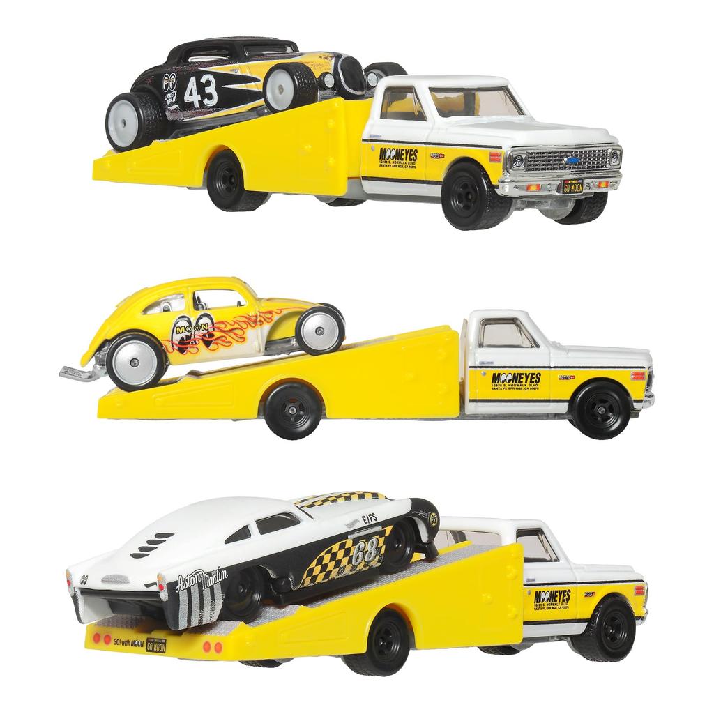 Hot Wheels Premium Collector Set Assortment Moon Eyes Set Diecast Ages (4 Cars) - 3+ - GMH39-978H