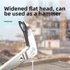 8 10 12 Inch Dual Head Nail Puller Pry Bar FOR CRV Steel Multi Function Tool with Flat Ends V Groove Hanging Hole