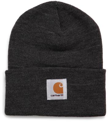 Carhartt Acrylic Watch A18 Coal One Size Hat, CLH, Heather,