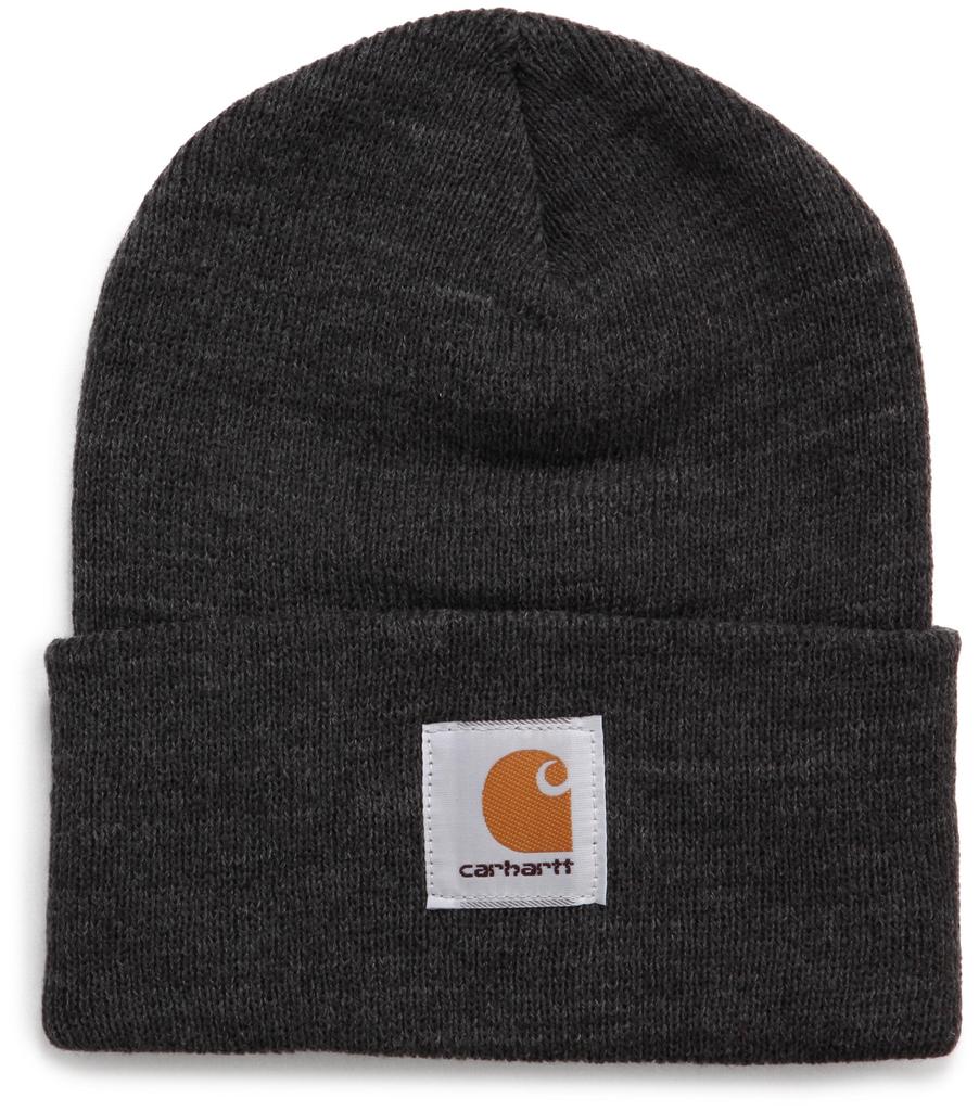 Carhartt Acrylic Watch A18 Coal One Size Hat, CLH, Heather,