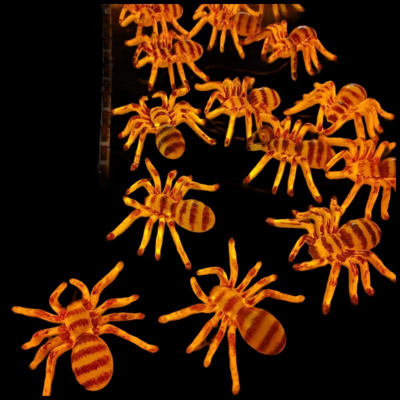 UOSU Waterproof Luminous Spider Landscape Lawn Lamp