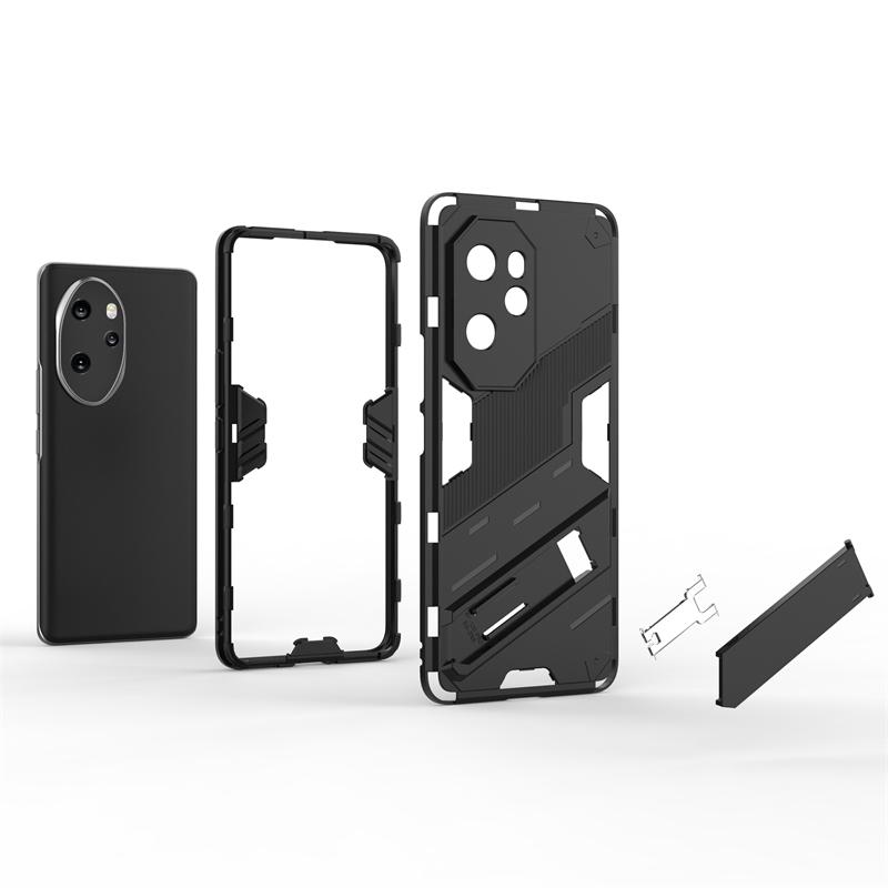 Holder Case For Honor 100 Pro Cover For Huawei Honor 100 Pro Capas New Stand Shockproof Back Kickstand Cover Honor 100 Pro Funda