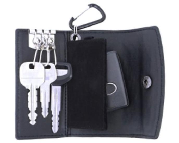 Seiko Sangyo Car Key Case, EXEA, Black, EG-56
