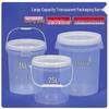 Yanchuji Food-Grade Transparent Plastic Bucket