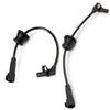 2 stk bak venstre+høyre ABS hjulhastighetssensor for Chevrolet Equinox terreng GMC 2010-1017
