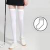 Silk Cooling Sensation High Legging Stockings Riding Socks Sports Socks Golf Stockings Leg Cover