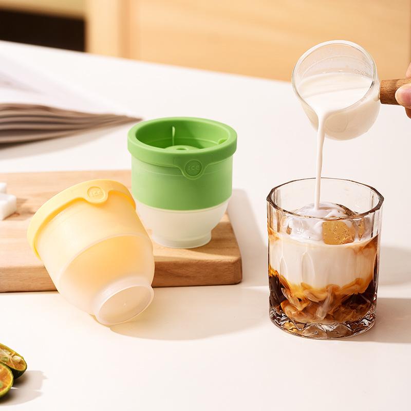 Sphere Ice Cube Mold Kitchen Stackable Slow Melting Diy Ice Ball Round Jelly Making Mould For Cocktail Drink