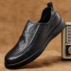 Fashion Classic Men's Leather Loafers Slip-On Male Driving Shoes Comfortable Casual Moccasins for Men New Breathable Male Dress Flats