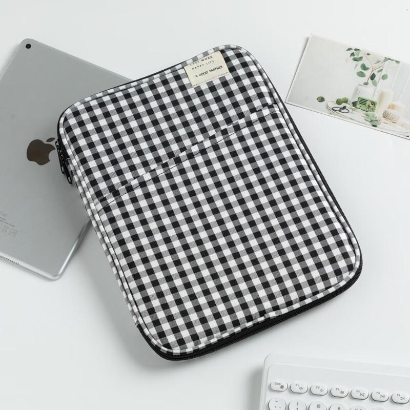 Lishen Plaid Laptop Sleeve Bag