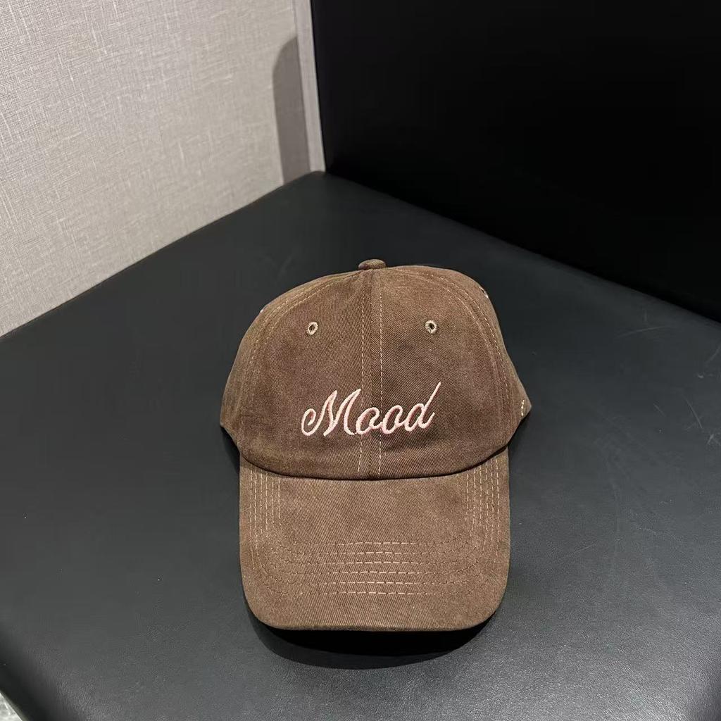 New Year's Simple Embroidered Letter Cap Children's Spring and Autumn Casual Polished Cotton Wide-brimmed Baseball Cap Men