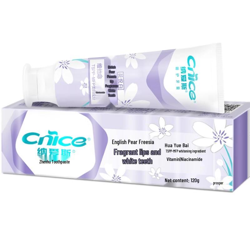 Nice English Pear & Freesia Floral Whitening Toothpaste